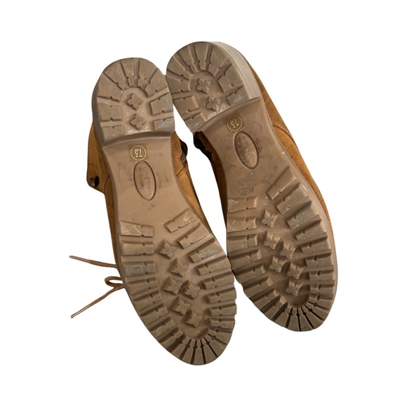 Anne Klein Abbott Combat Boot - leather - lug soles - size 7.5 - Picture 8 of 9